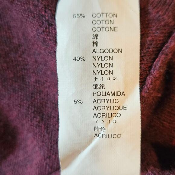 Gap Cartigan Sweater VNeck Button Front Purple Women's XLarge - Picture 5 of 7